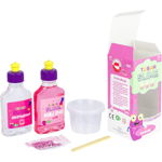 Set Slime DIY Cookie Tuban, 6 ani+, Roz