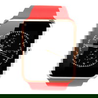 Smartwatch U-Watch GT08 Bluetooth Rosu Compatibil SIM MicroSD