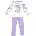 Pijama copii Chicco, alb cu bleu, 31400-63MCU, Chicco