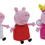 Jucarie plus Jemini, Peppa Pig, 20cm, cu costumase de schimb