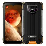Telefon mobil Doogee S89 Orange, 4G, LCD 6.3", 8GB RAM, 128GB ROM, Android 12, Helio P90, NFC, IP68, 12000mAh, Incarcare 33W, Dual SIM