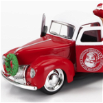 Set masina si figurina - Ford Pick-Up 1941 si Mos Craciun | Jada Toys, Jada Toys