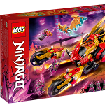 LEGO® NINJAGO® - Vehiculul-dragon auriu de lupta al lui Kai 71773, 624 piese