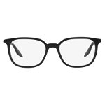 Rame ochelari de vedere unisex Ray-Ban RX5406 2034, Rectangular, Negru, Plastic, 52 mm, 18 mm, 145 mm