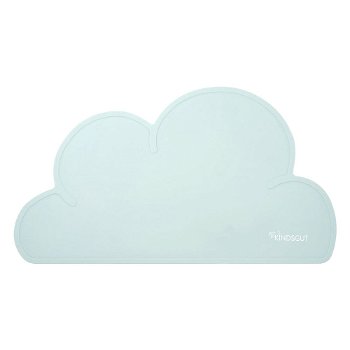 Suport din silicon pentru masă Kindsgut Cloud, 49 x 27 cm, albastru