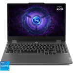 Lenovo Laptop Gaming Lenovo LOQ 15IRX9, Intel Core i5-13450HX, 15.6 inch FHD, 16GB RAM, 1TB SSD, nVidia RTX 4050 6GB, Free DOS, Gri, Lenovo