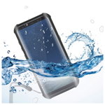 Husă Acvatică Samsung Galaxy S8 KSIX Aqua Case Negru Transparent, KSIX
