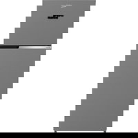 Frigider cu doua usi Beko RDNT401E30ZXBN, 375 L, clasa F, NeoFrost, HarvestFresh, Metal Look