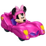 Set Mini Masinuta Roadster Racers cu Figurina Disney - Minnie Mouse