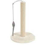 Cat scratching post with toy 63 cm - beige, ZOLUX