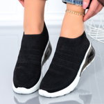 Pantofi Sport, culoare Negru, material Textil - cod: P11918, Mei
