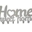 Suport chei Home Sweet Home Alb, SCUT PROTECTION SRL