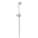 Set dus Grohe Tempesta-F Trigger Spray 30 26356IL0, 1 jet, suport de perete, Argintiu/Alb, Grohe