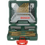 Set 40 accesorii Bosch X-line 2607019600, biti, adaptor biti, burghie, zencuitor, suport universal cu magnet, BOSCH