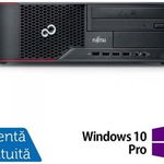 Desktop Refurbished Calculator Fujitsu Siemens E710 SFF, Intel Core i3-3220 3.30GHz, 4GB DDR3, 250GB SATA, DVD-ROM + Windows 10 Pro, Fujitsu Siemens