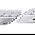 Steba Aparat pentru preparat iaurt JM3 25W Timer Control temperatura 8 recipiente Inox