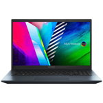 Laptop ASUS Vivobook Pro 15 OLED K3500PA cu procesor Intel® Core™ i5-11300H, 15.6", Full HD, 8GB, 512GB SSD, Intel Iris Xᵉ Graphics, No OS, Quiet Blue