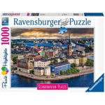 Puzzle Stockholm Suedia, 1000 Piese, Ravensburger