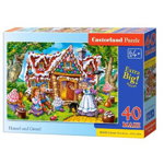 Puzzle Castorland - Hansel & Gretel, 40 piese XXL (040285), Castorland