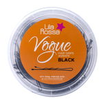 Agrafe pentru par Lila Rossa Vogue, 500 g, 7 cm, Negru