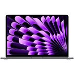 Laptop Apple MacBook Air 15 (Procesor Apple M3 (8-core CPU), 15.3inch Liquid Retina, 8GB, 256GB SSD, Apple M3 10-core GPU, Mac OS, Layout INT, Gri) , Apple