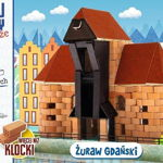 Blocuri de caramida Trick Traveling Zuraw Gdanski, Trefl, 370 piese, Multicolor, Trefl