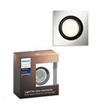 Spot inteligent led philips hue milliskin, patrat, gu10, 5.5w (25w), 240v, ambianta alba, 250 lumeni, durata de viata 15.000 de ore, clasa energetica