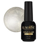 Gold Glam Top Coat LUXORISE, 15ml, LUXORISE