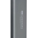 Baterie externa Canyon CNS-TPBP15, 15000 mAh, 2x USB, Dark Gray