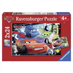 Ravensburger - Puzzle Cars, 2x24 Piese