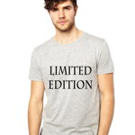 Tricou gri barbati, Limited Edition, THEICONIC
