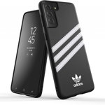 Husa telefon Adidas Originals pentru pentru Samsung Galaxy S21+, poliuretan termoplastic, negru/ alb