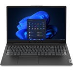 Laptop Essential V15 G4 IAH FHD 15.6 inch Intel Core i5-12500H 8GB 256GB SSD Windows 11 Home Business Black, Lenovo