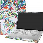 Husa de protectie pentru laptop Alapmk, compatibil cu ASUS Chromebook C14NA series de 403" , piele PU, multicolor