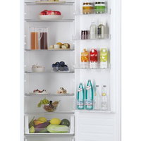 Frigider incorporabil cu o usa, Candy CMS518EW, 316 litri, H 177 cm, Clasa E