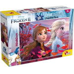 Puzzle de colorat - Frozen II (35 piese)