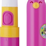 Periuta de dinti electrica Brush Baby Go-Kidz, roz, +3 ani, Pe baterii,Fara senzor de presiune, Brush-baby