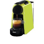 Espressor Nespresso by De'Longhi Essenza Mini EN85.L, 1260W, 19 Bar, 0.6L, Verde, + set capsule degustare