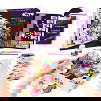 Set creatie Wood & Craft Flowers Romance