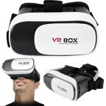 Ochelari VR pentru Smartphone, conexiune Bluetooth, cu control telecomanda inclusa, Android si IOS, Procart