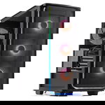 PC Gaming DRAGON Legendar Elite, Intel i5-12400F 2.5GHz, 32GB DDR4, 1TB SSD, RTX 4070 SUPER 12GB GDDR6X, Iluminare RGB, 
