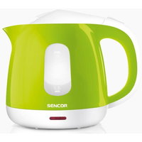 Fierbator electric Sencor SWK 1011GR, 2000 W, 1 l, Alb/Verde
