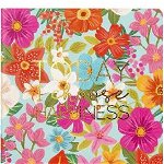 Caiet A5 - Plain - Flowers, Multicolor