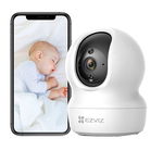 Camera supraveghere IP WIFi Pan Tilt 4MP rezolutie 2K Audio bidirectional SDcard - EZVIZ CS-H6c-2K+