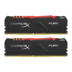 Memorie Kingston HyperX Fury RGB 32GB DDR4 2666MHz CL16 Dual Channel Kit