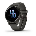Ceas Smartwatch Garmin Venu 2S, GPS Wi-Fi, Grey + Slate, GARMIN