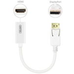 UNITEK Adaptor DisplayPort - HDMI F, 4K, Y-6332