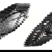 Ceas Smart HOCO Y7 Pro, Baterie 240mAh, Apeluri Bluetooth, Ecran 1.39 inch, Curea din silicon, Negru Engros, 