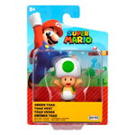 Figurina articulata, Super Mario, Green Toad, 6 cm, Super Mario