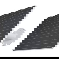 Panou solar cu acumulator EZVIZ CS-PBC12, 5.7 V, 12 W, 10000 mAh, pentru camere EZVIZ cu alimentare MicroUSB sau Type C, IP65, exterior